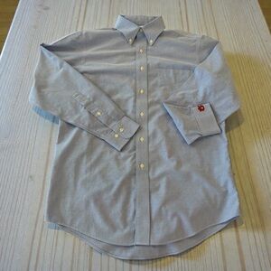 Brooks Brothers Corporate Collection Auburn Shirt Blue 15/32-33 Non-Iron